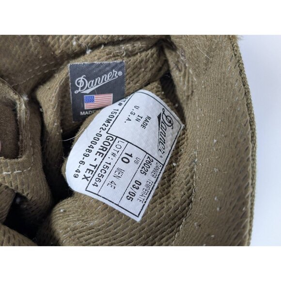 Danner 8” Desert TFX Goretex Mojave Coyote Boots Tactical Combat Mens 10 4E WIDE - Picture 8 of 9